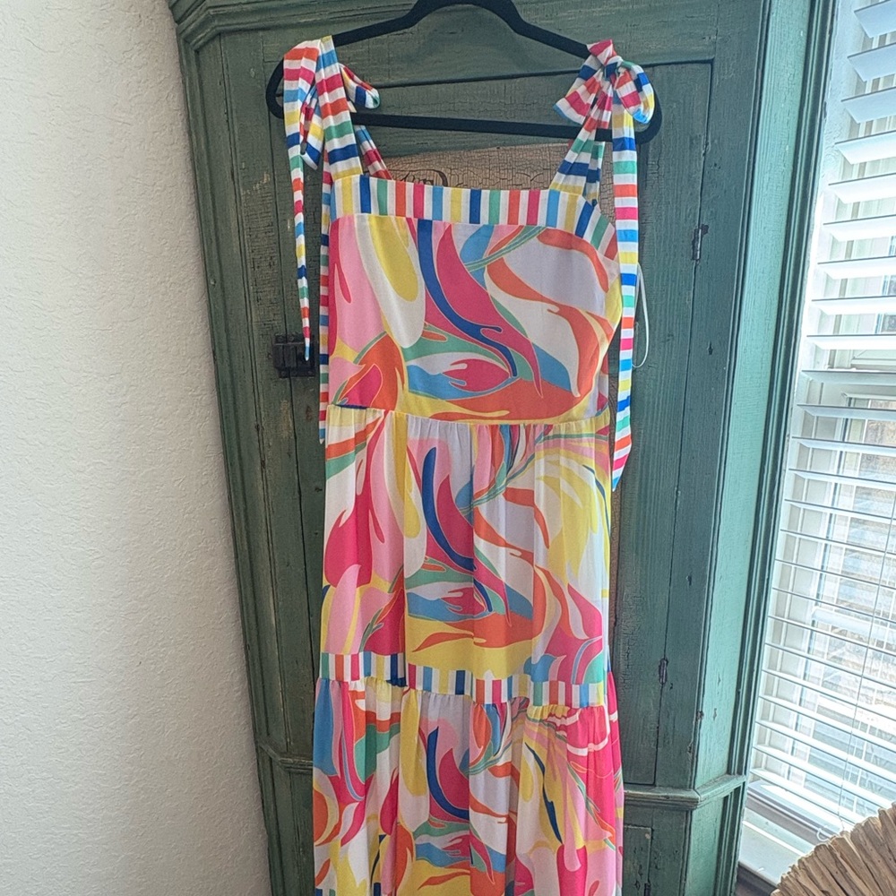 Flying Tomato Multicolor Striped Dress